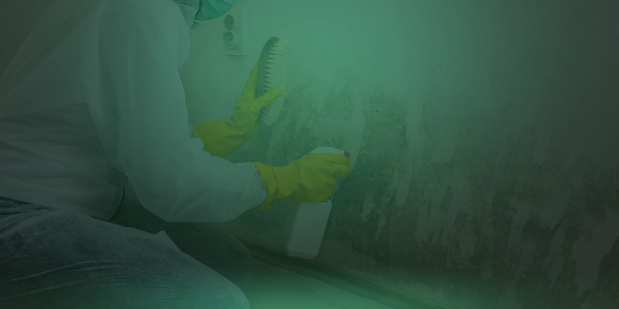 Cleaning and removal of mold